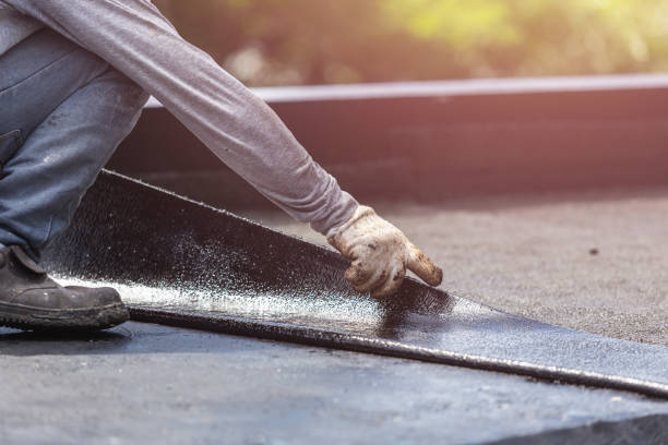 Professional Waterproofing technician working in Dupont, PA